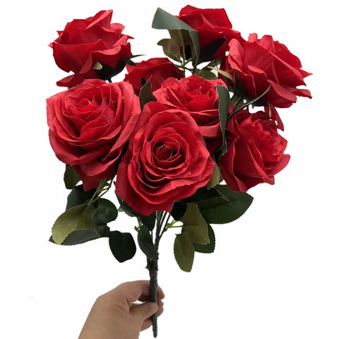 Artificial Red Roses Bouquet