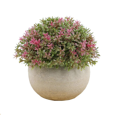 Small Purple Artificial Plant