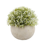 Small White Artificial Plant