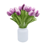 Artificial Violet Tulips Bouquet