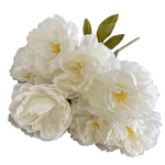 Artificial White Camellia Bouquet