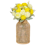 Artificial Yellow Hydrangea Bouquet