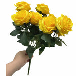 Artificial Yellow Roses Bouquet