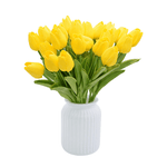 Artificial Yellow Tulips Bouquet