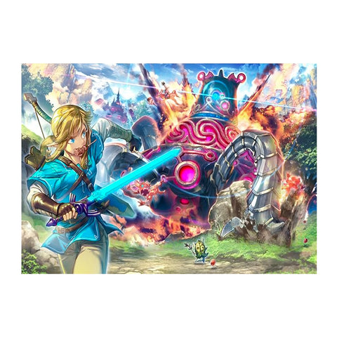Zelda Guardian Painting