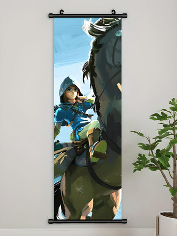 Zelda Link Character Wall Art