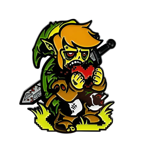 Zelda Link Zombie Pin