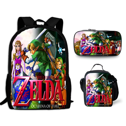 Zelda Ocarina Of Time Backpack Set