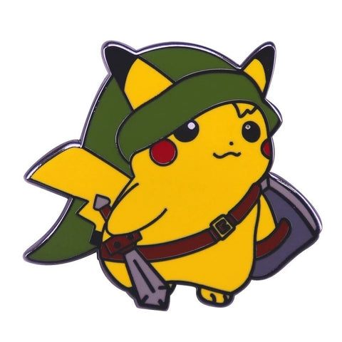 Zelda Pikachu Pin