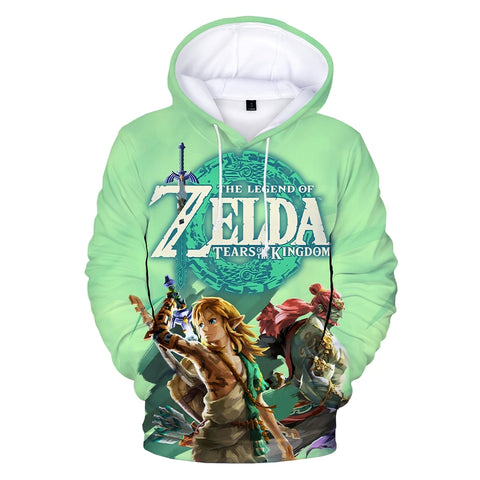 Zelda TOTK Link And Ganondorf Hoodie