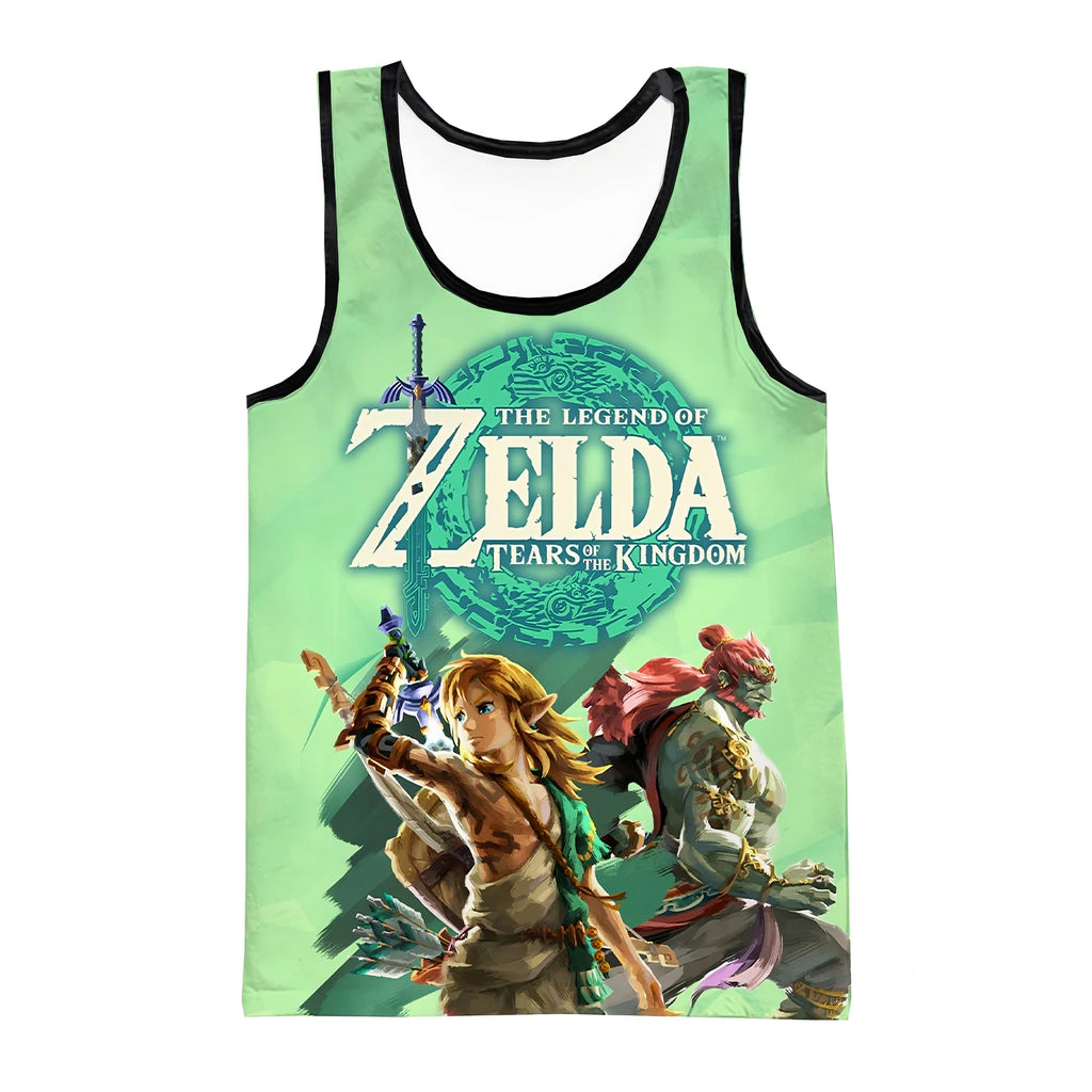 Zelda TOTK Link Injured Tank Top | Zelda Shop