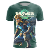 Zelda TOTK Link Focused T-Shirt