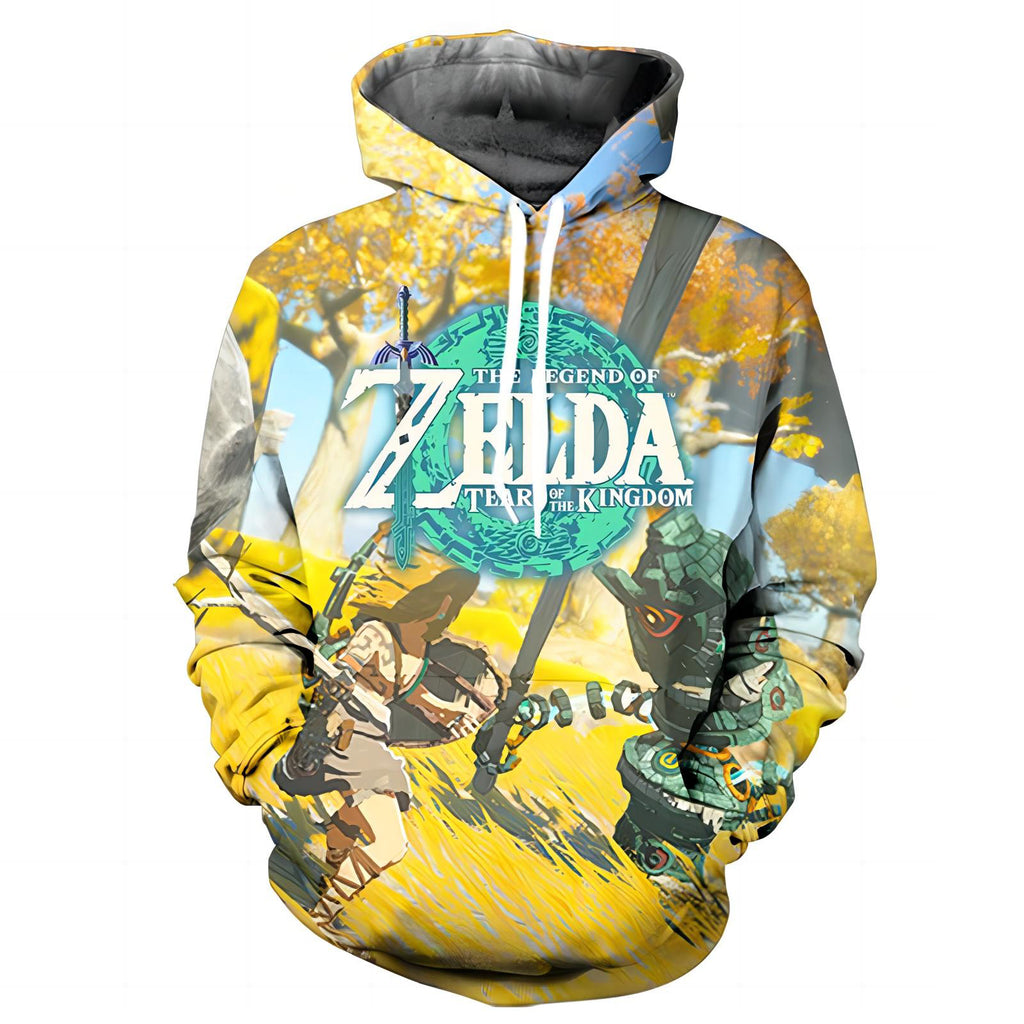 Zelda TOTK Link Character Hoodie