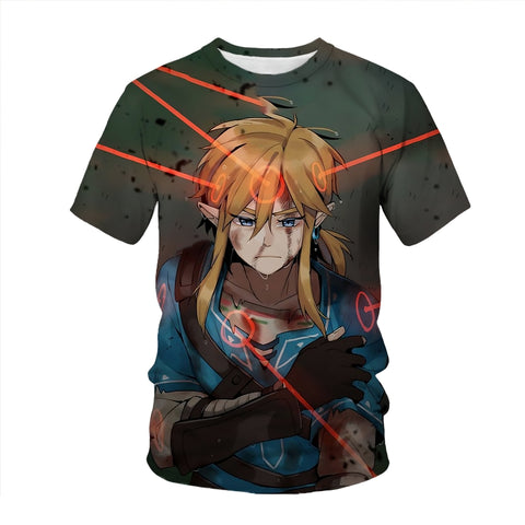 Zelda TOTK Link Injured T-Shirt