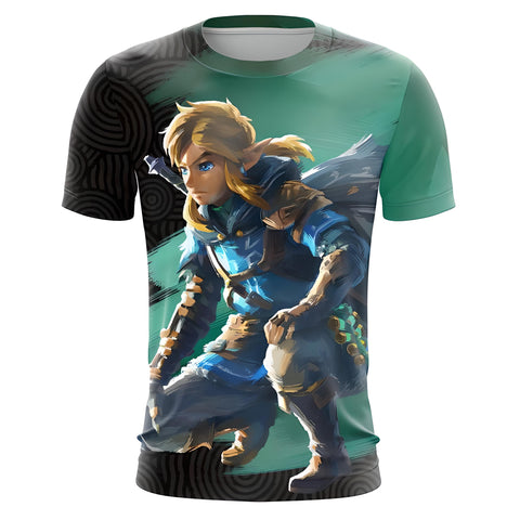 Zelda TOTK Link Realistic T-Shirt