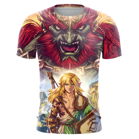 Zelda TOTK Link VS Ganondorf T-Shirt