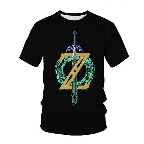 Zelda TOTK Master Sword T-Shirt