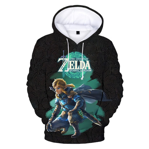 Zelda TOTK Video Game Hoodie