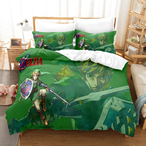 Zelda Green Bedding