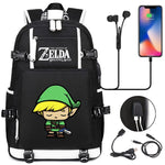 Zelda Link Cartoon Backpack
