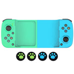 Blue And Green Bluetooth Controller