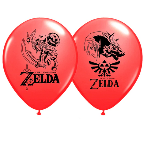 117 Pcs Legend Balloons Zelda Birthday Balloons Legend Lovers Zelda Party Supplies for Zelda Party Decorations