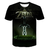 Legend Of Zelda Green Sword T-Shirt