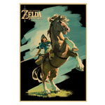 Link And Epona Poster