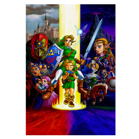 Link Ocarina Poster