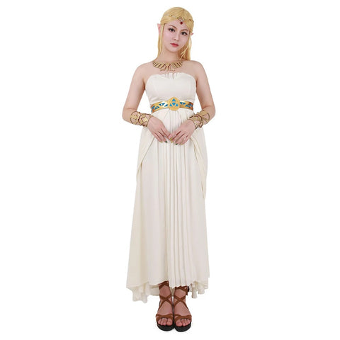 Princess Zelda White Dress