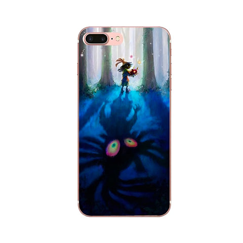 Skull Kid And Majora's Mask Iphone Case