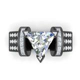 Triforce Diamond Ring