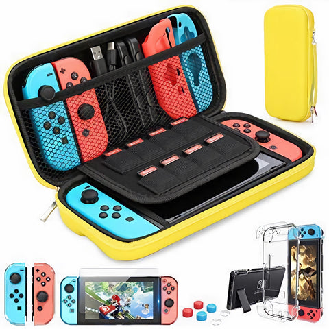 Yellow Nintendo Switch Carry Case