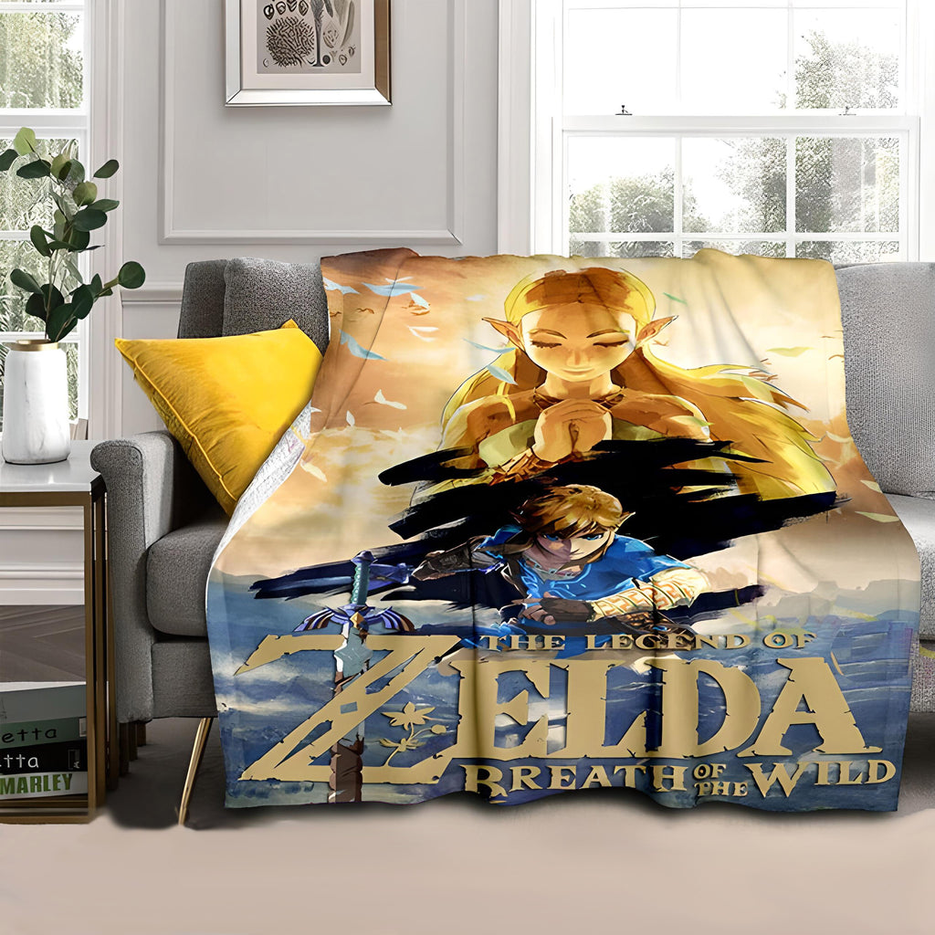 Legend of Zelda Breath of the Wild Shield - Black & Gold 