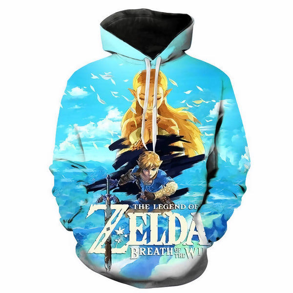 Breath of the wild pullover hoodie hot sale