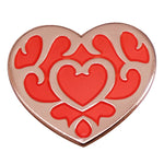 Zelda Heart Container Pin