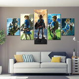 Zelda Important Moments Painting