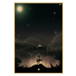 Zelda Landscape Night Poster