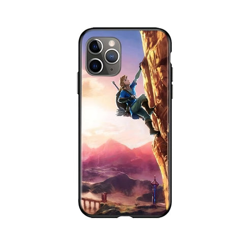 Zelda Link Climbing Iphone Case