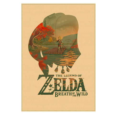 Zelda River Poster