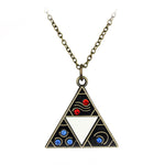 Zelda Sacred Triangle Necklace