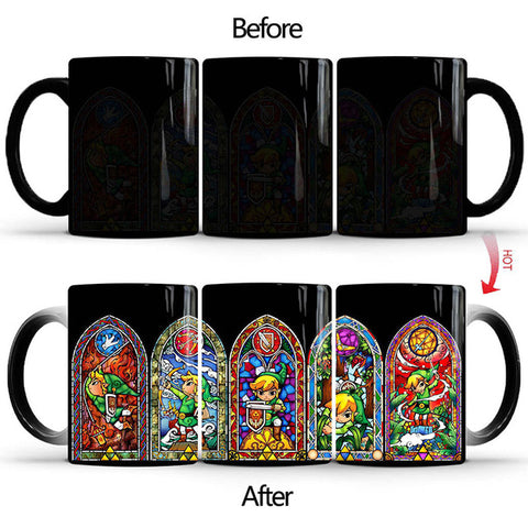 Zelda Stained Glass Mug