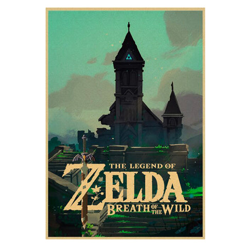 Zelda Temple Of Time Poster