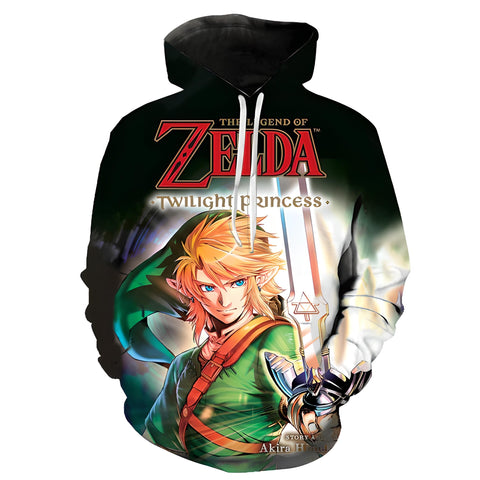 Zelda Twilight Princess Sword Hoodie