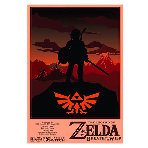 Zelda Video Game Poster
