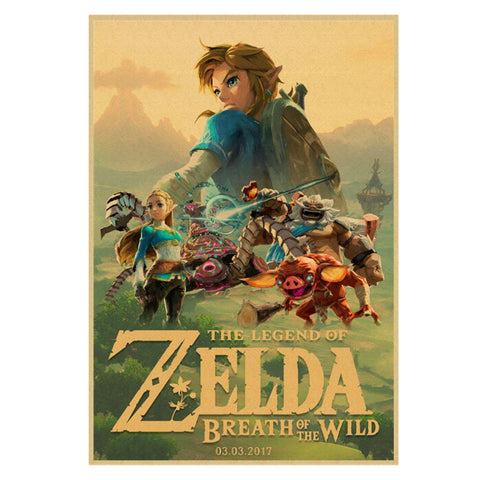Zelda World Poster